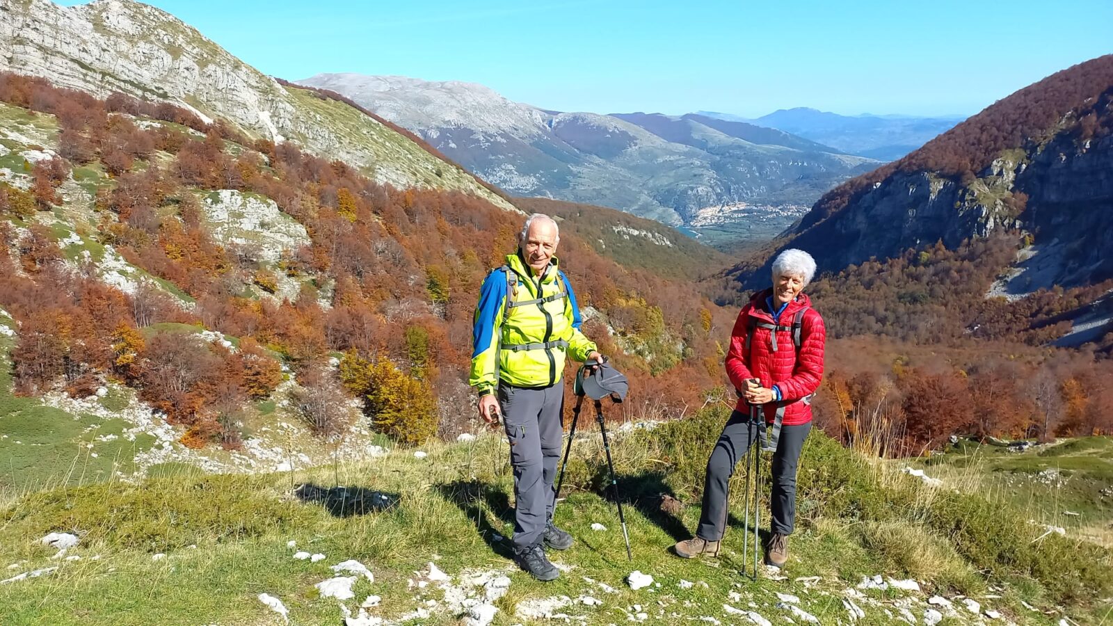 Trekking autunnale nel parco d'Abruzzo